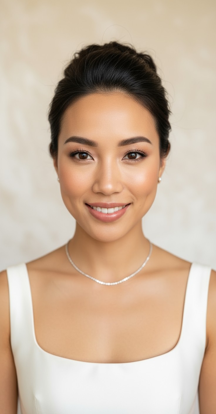 After Bridesmaid High Updo